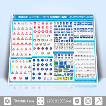 Стенд «Знаки дорожного движения» (AV-04)